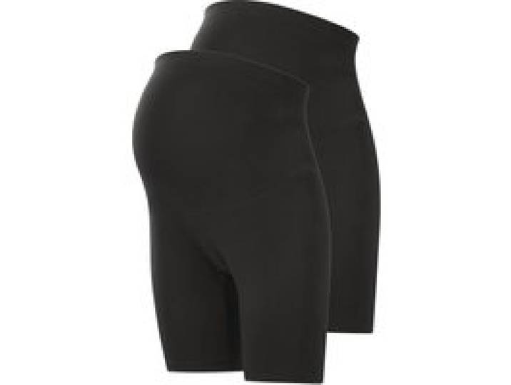 ESMARA® Lot de 2 cyclistes de grossesse femme (noir, M(38/40))