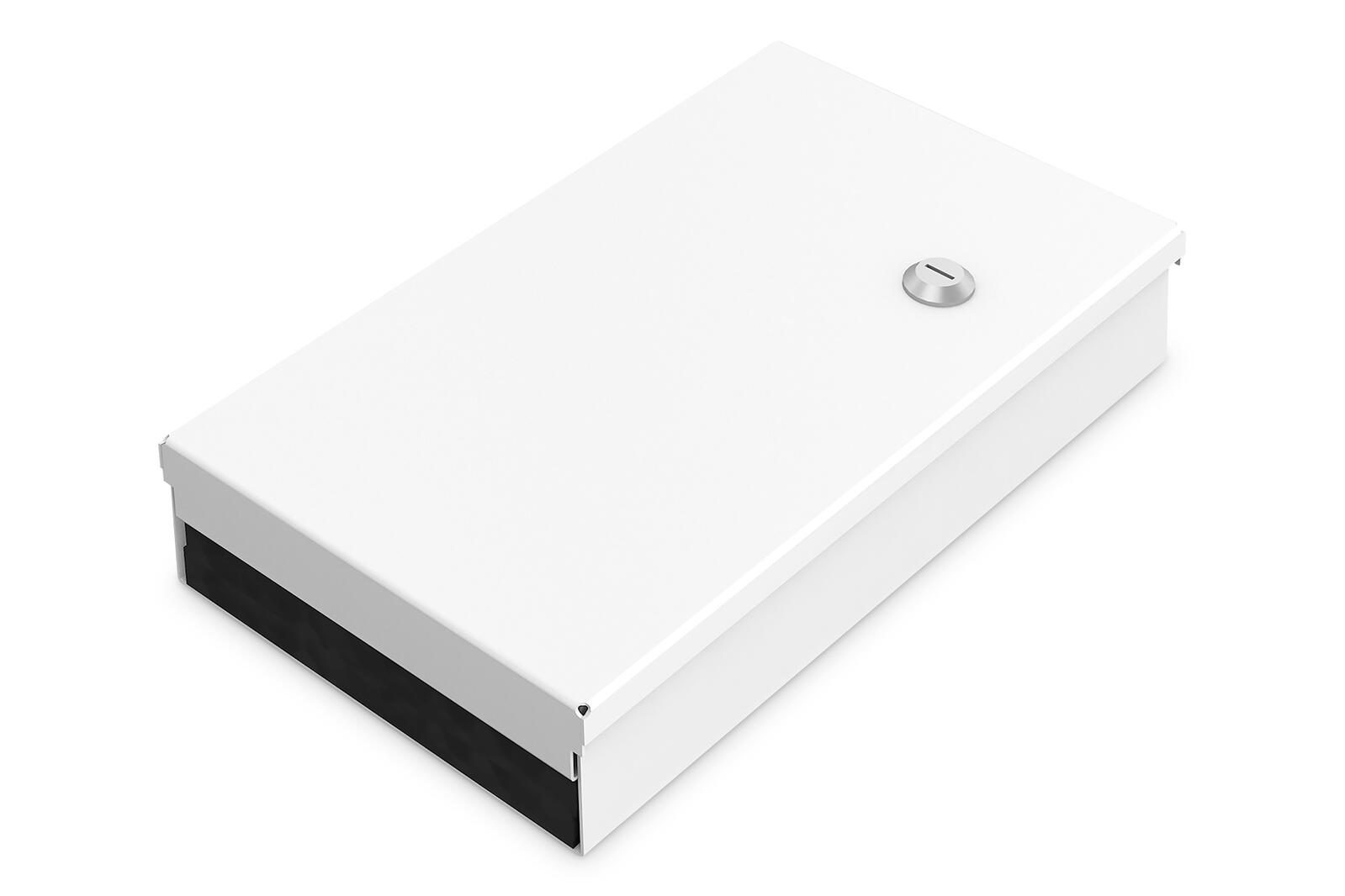 Digitus LWL Wandmontage Unibox, Kompakt 265 x 150 x 55 mm, grau (RAL 7035) DN-96800S-2