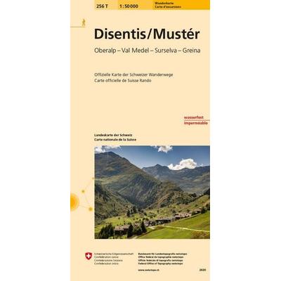 256T Disentis / Mustér Wanderkarte, Sonstige von Bundesamt für Landestopografie swisstopo, Swisstopo, 978-3-302-30256-0