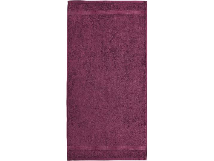 Strandtuch DYCKHOFF Planet , lila (beere), B:70cm L:200cm, Walkfrottier, Obermaterial: 100% Baumwolle, Handtücher, Strandtuch
