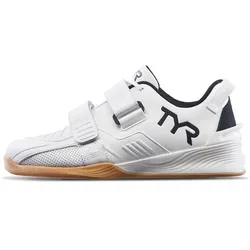 Tyr, Unisex, Hallenschuhe, L-2 Lifter Gewichtheberschuhe (40), Weiss