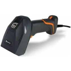 Newland NVH300 Angler 2D CMOS Mega (1D-Barcodes, 2D-Barcodes), Barcode Scanner, Schwarz, Orange