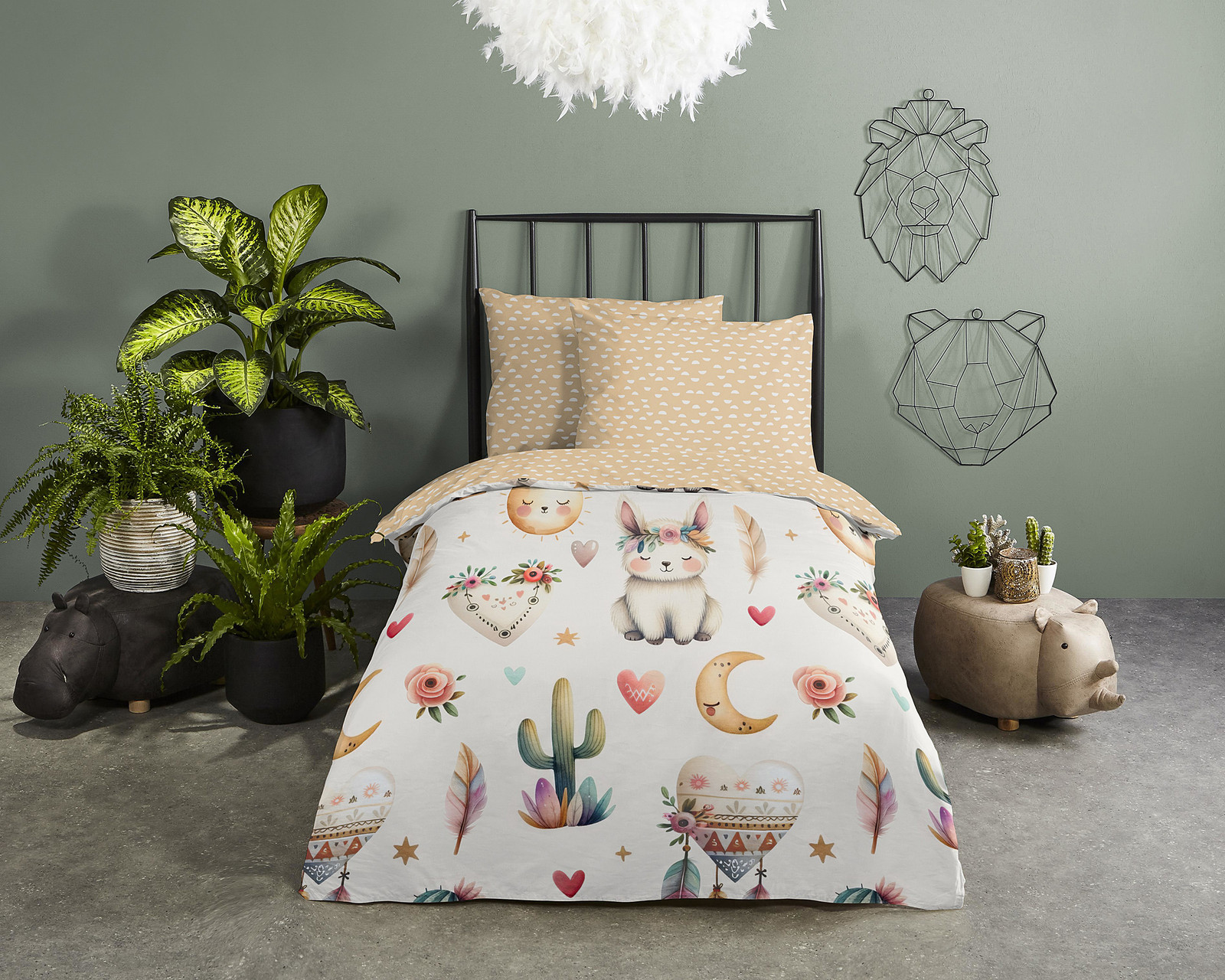 Muller Textil Kinderdekbedovertrek Custom 140 x 200 cm