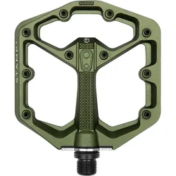 CRANKBROTHERS STAMP 7 SMALL PLATTFORM-PEDAL, DARK GREEN