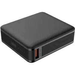 Akashi PowerBank USB-C 10000mAh 22.5W Power Delivery mit LED-Anzeigen (10000 mAh, 22.50 W), Powerbank, Schwarz