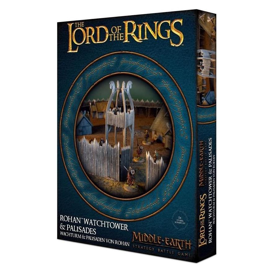 Games Workshop Rohan Watchtower and Palisades - The Lord of the Rings: Middle Earth (Kunststoff) (99121499044-5011921127986)