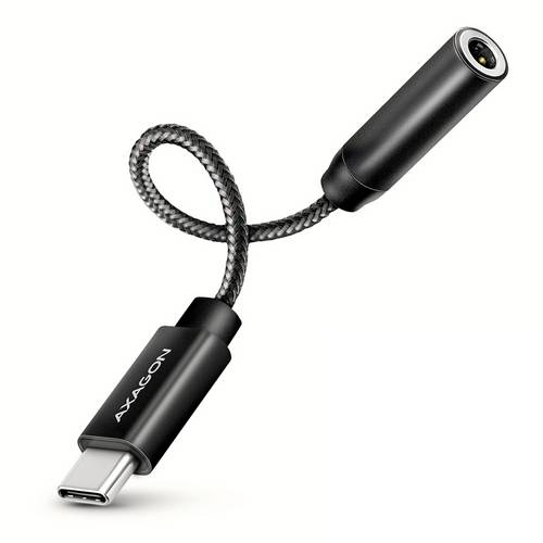 AXAGON USB 2.0 Adapter [1x USB-C USB 2.0 - 1x Kopfhörer-Buchse] ADA-HC 10cm