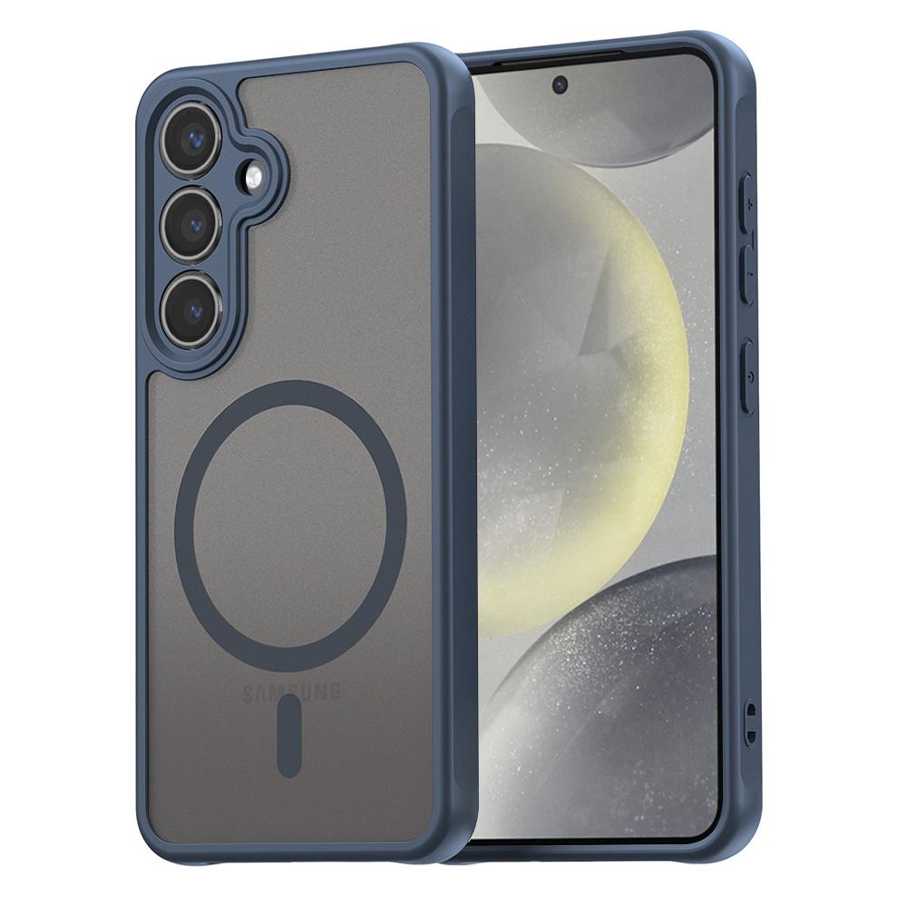 Techsuit - HaloFrost II MagSafe - Samsung Galaxy S24 - Navy Blue (Samsung Galaxy S24, Samsung Galaxy S25) (59328895)