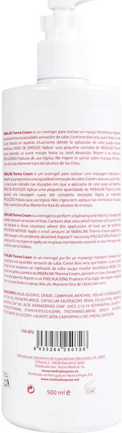 Mebaline Therma Cream 500 ml