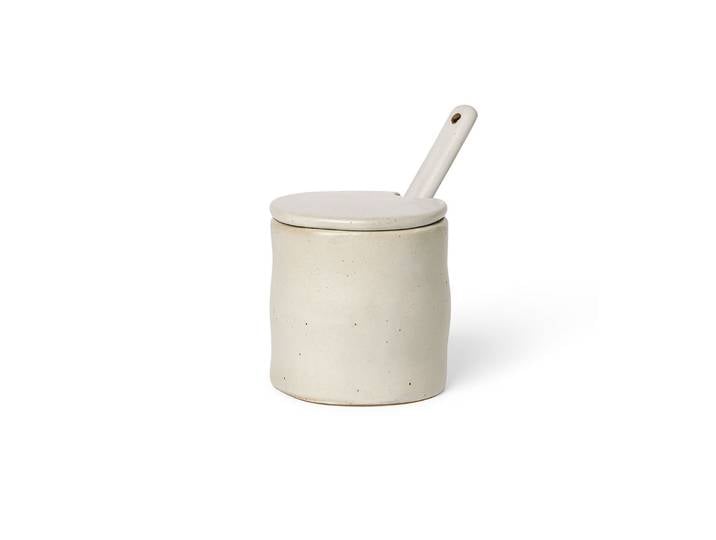 Ferm Living - Pot Flow - Blanc - Porcelaine émaillée