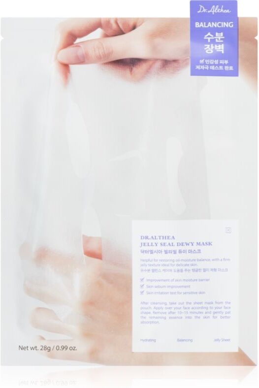 Dr. Althea Jelly Seal Dewy Mask moisturising face sheet mask with regenerative effect 28 g