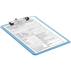 MAUL Klemmbrett MAULneon DIN A4 neonblau
