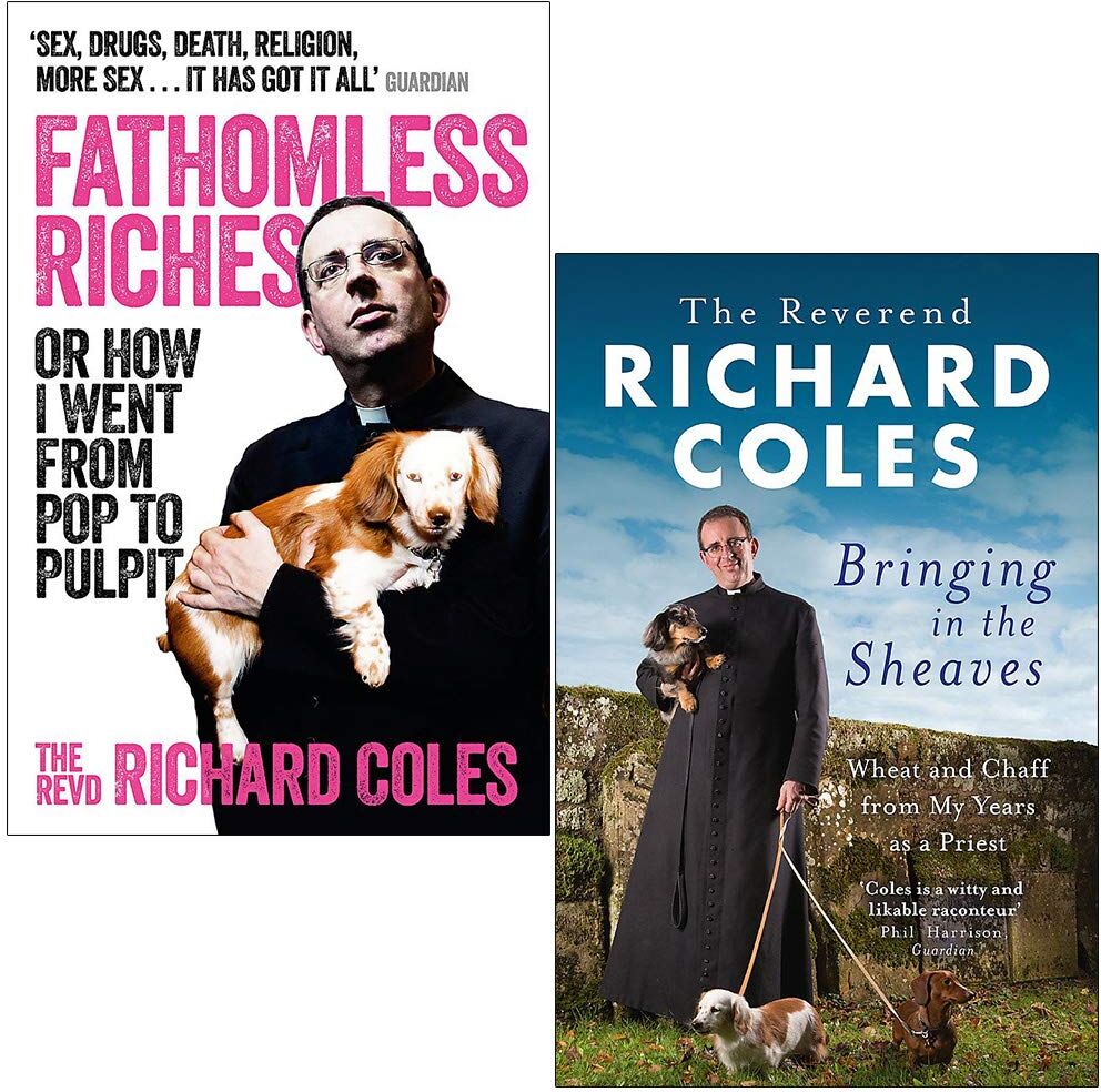 Weidenfeld & Nicolson Richard Coles 2 Books Collection Set - Fathomless Riches & Bringing in the Sheaves - Paperback Memoir Set - Adult Non Fiction