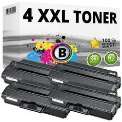 Druckfuxx, Toner, 4x XXL TONER für Samsung SCX4726FN SC4727FD SCX4728 SCX4729FD SCX4729FW
