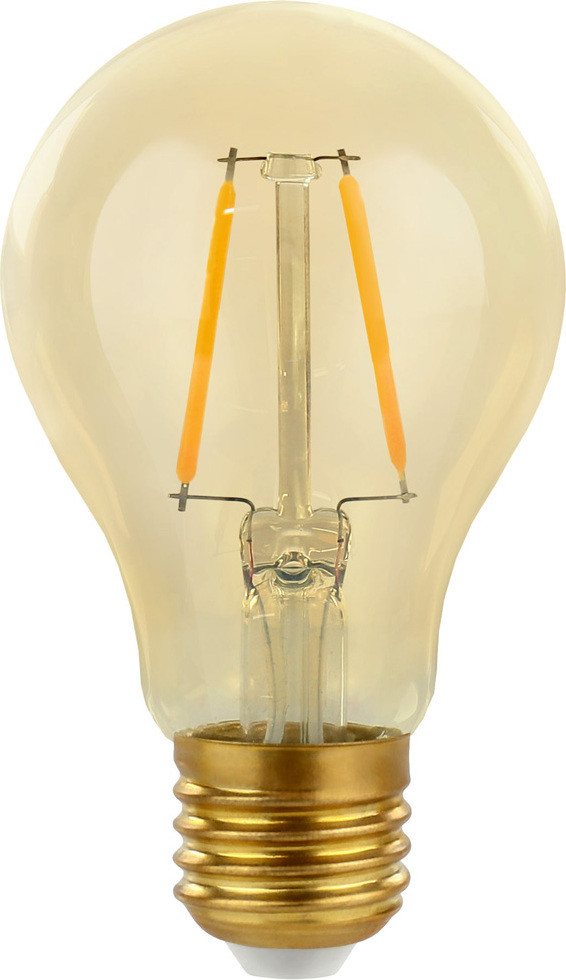 NCC-Licht LED filamentlamp A60 E27 Goudkleurig Retro Design Extra Warm Wit Licht 2400K