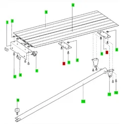 Festool Verbindungsplatte für Basis VL 700