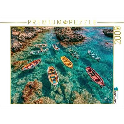 CALVENDO Puzzle Das Meer kennt keine Eile | 2000 Teile Lege-Größe 90x67cm Foto-Puzzle für glückliche Stunden