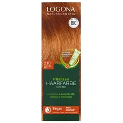 Logona Pflanzenhaarfarbe Creme kupferrot