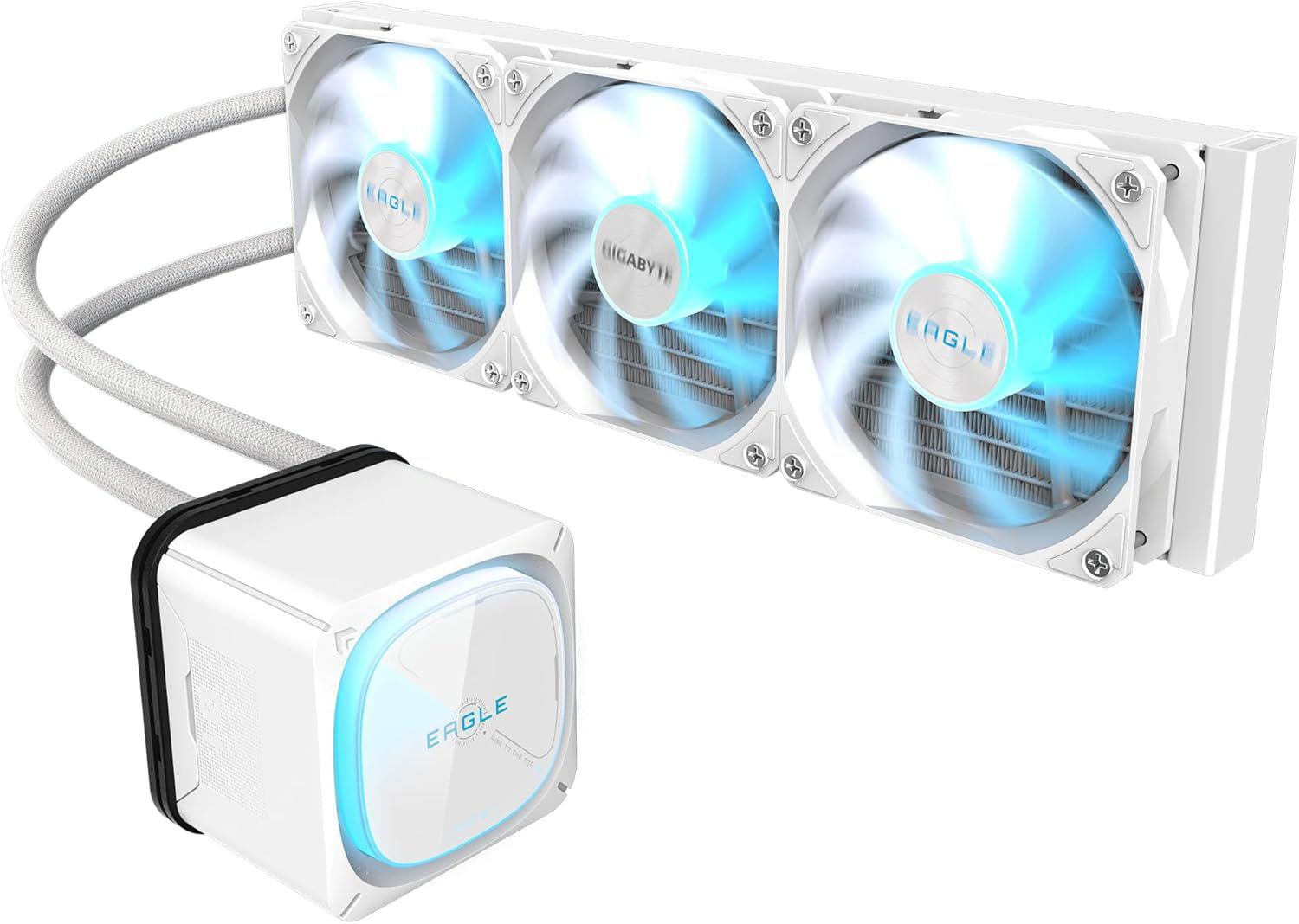 GIGABYTE EAGLE 360 ICE Wasserkühlung für AMD und Intel CPU Weiß GP-GIGABYTE EAGLE 360I