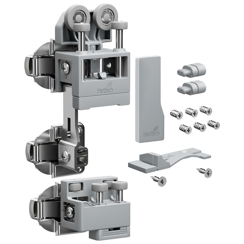 Hettich Falttürbeschläge-Set WingLine L , links, mit Schließautomatik 9339352