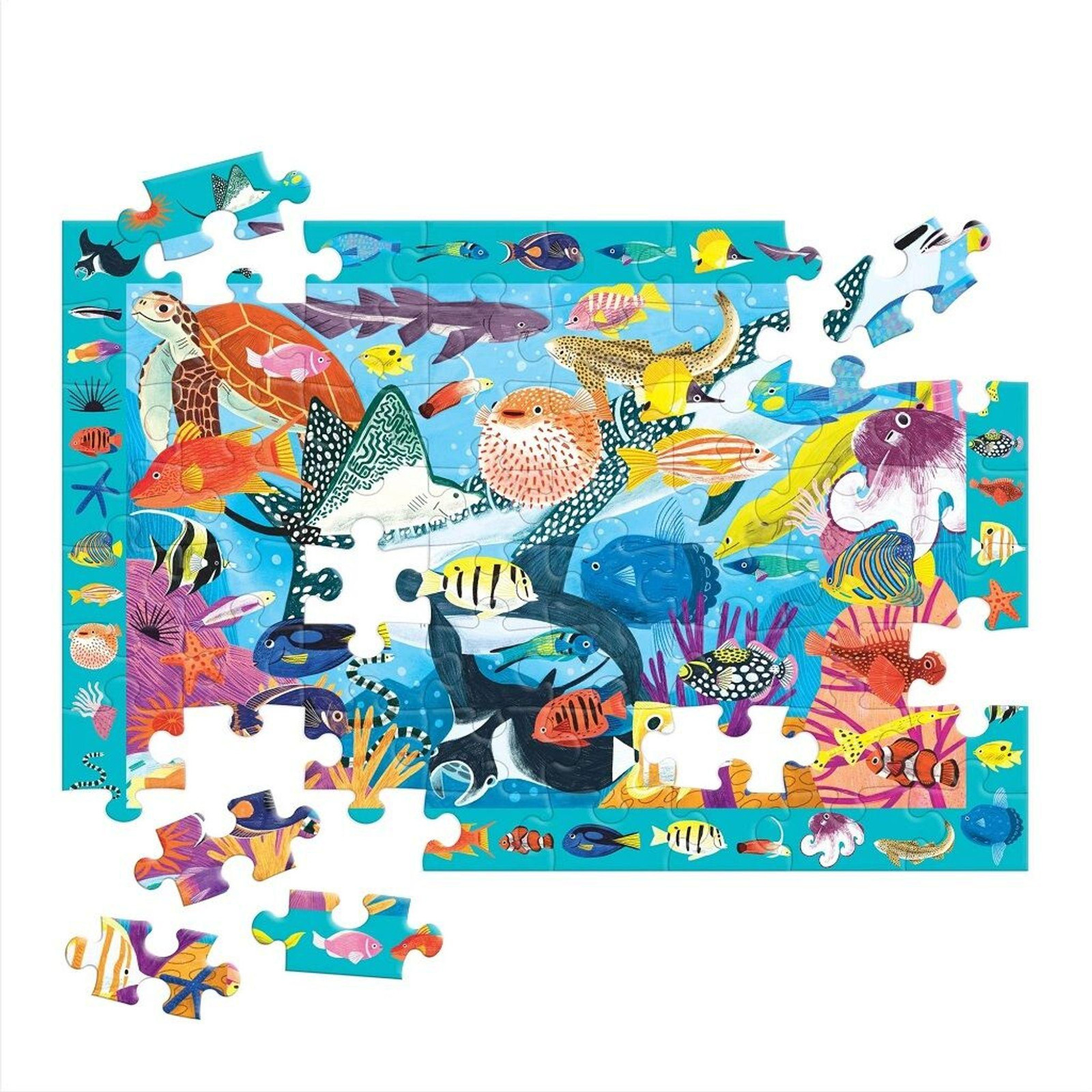 Mudpuppy Puzzel Koraalrif 64 stukjes