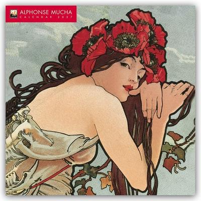 Alphonse Mucha – Alfons Mucha 2027 – Original Flame Tree Publishing-Kalender [Kalender]
