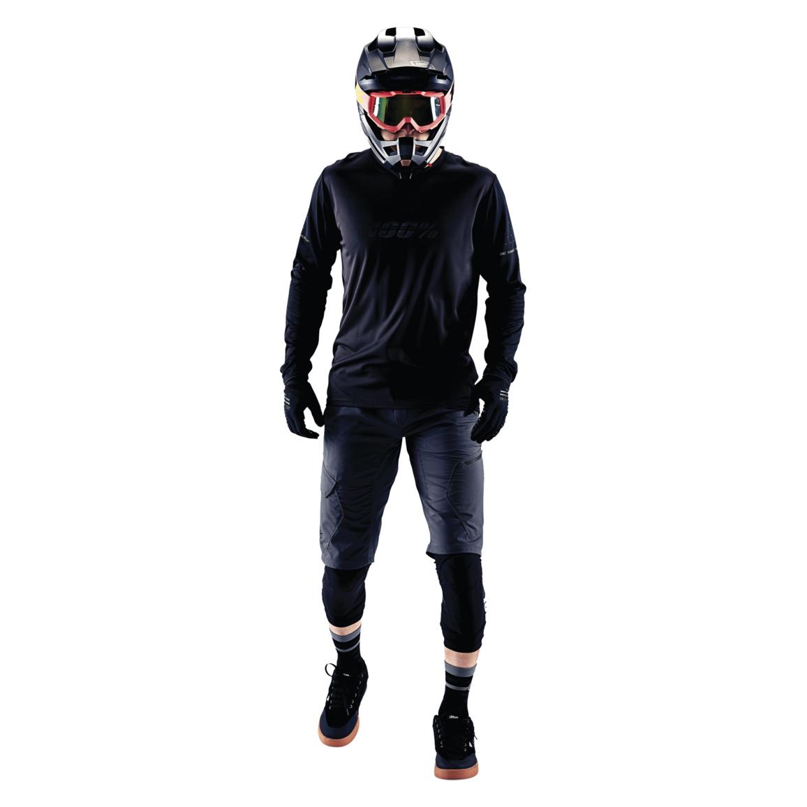 100% Jersey Ridecamp Long Sleeve (S) (40028-00000)