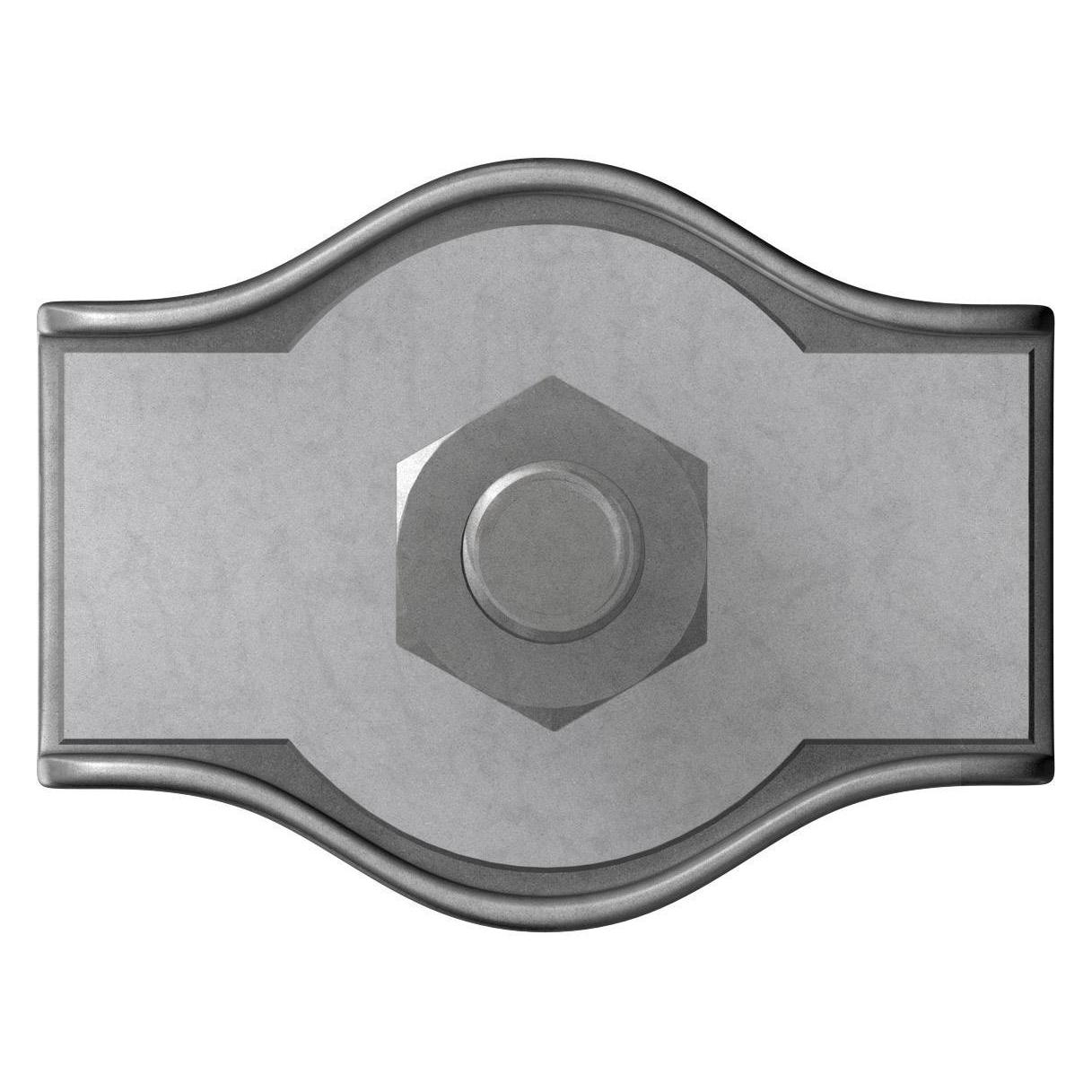 Dörner + Helmer DH Simplex-Seilklemme Ø 2 mm, Seilklemme 20 St (4814384)