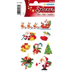 HERMA Sticker Weihnachten Santa Claus