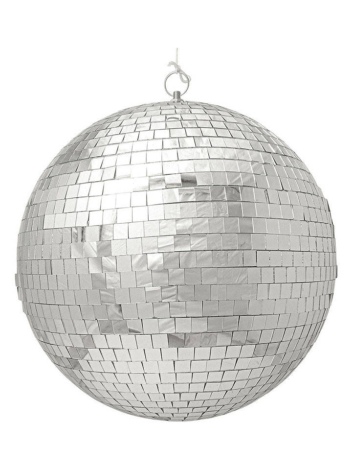 Bizzotto Discokugel ''Paradise'' in Silber - Ø 30 cm - onesize