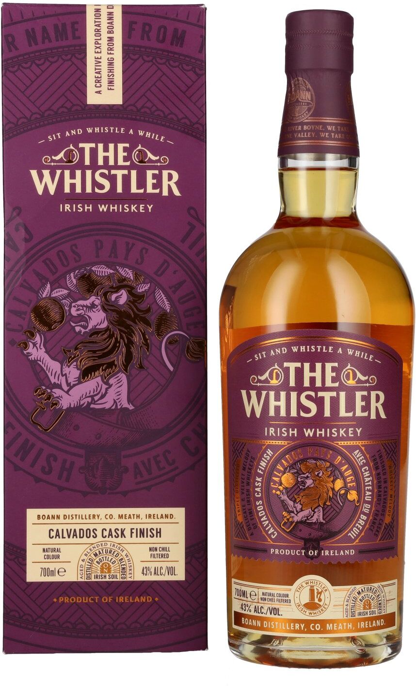 The Whistler Whiskey The Whistler Irish Whiskey CALVADOS CASK FINISH GB 43% Vol. 0,7l in Geschenkbox
