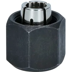 Bosch Spannzange mit Überwurfmutter, 1/4 Zoll, für Bosch-Kantenfräse - 2608570142