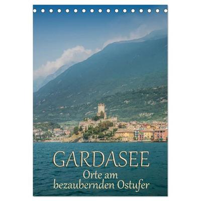 GARDASEE Orte am bezaubernden Ostufer (Tischkalender 2027 DIN A5 hoch), CALVENDO Monatskalender