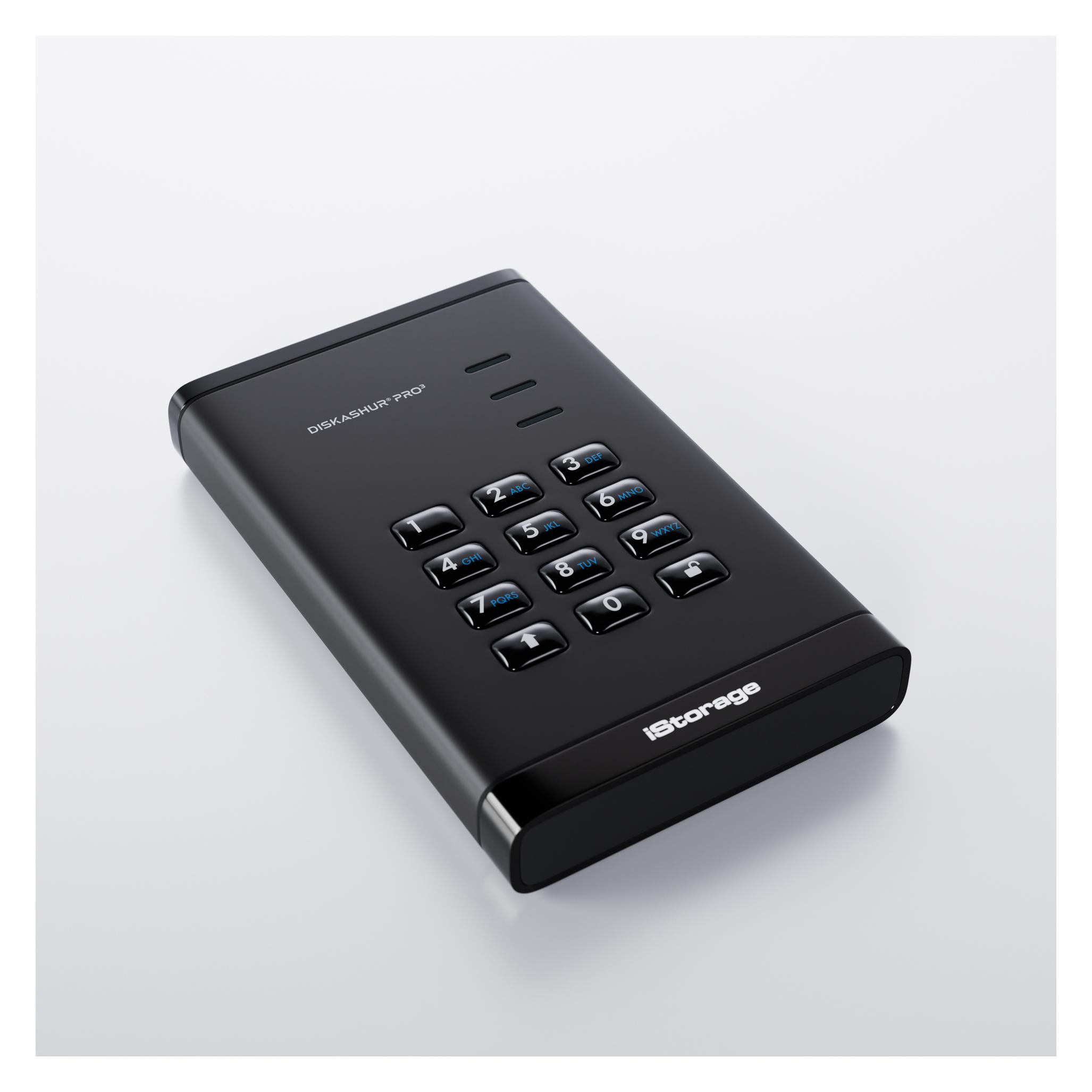 iStorage diskAshur PRO3 SSD 4TB (4 TB) (IS-DAP3-256-SSD-4000-F)