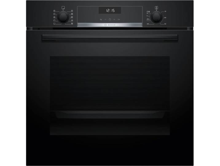 Bosch Einbau-Backofen-Set, HBG537BB3 + PKC845FP1D, Einbau-Backofen, Elektro-Kochfeld, HBD632LS81, ID HBD632LS81