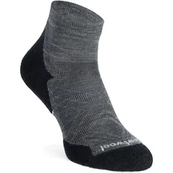 Smartwool, Herren, Sportsocken, Run Targeted Cushion Ankle Socks (S), Grau