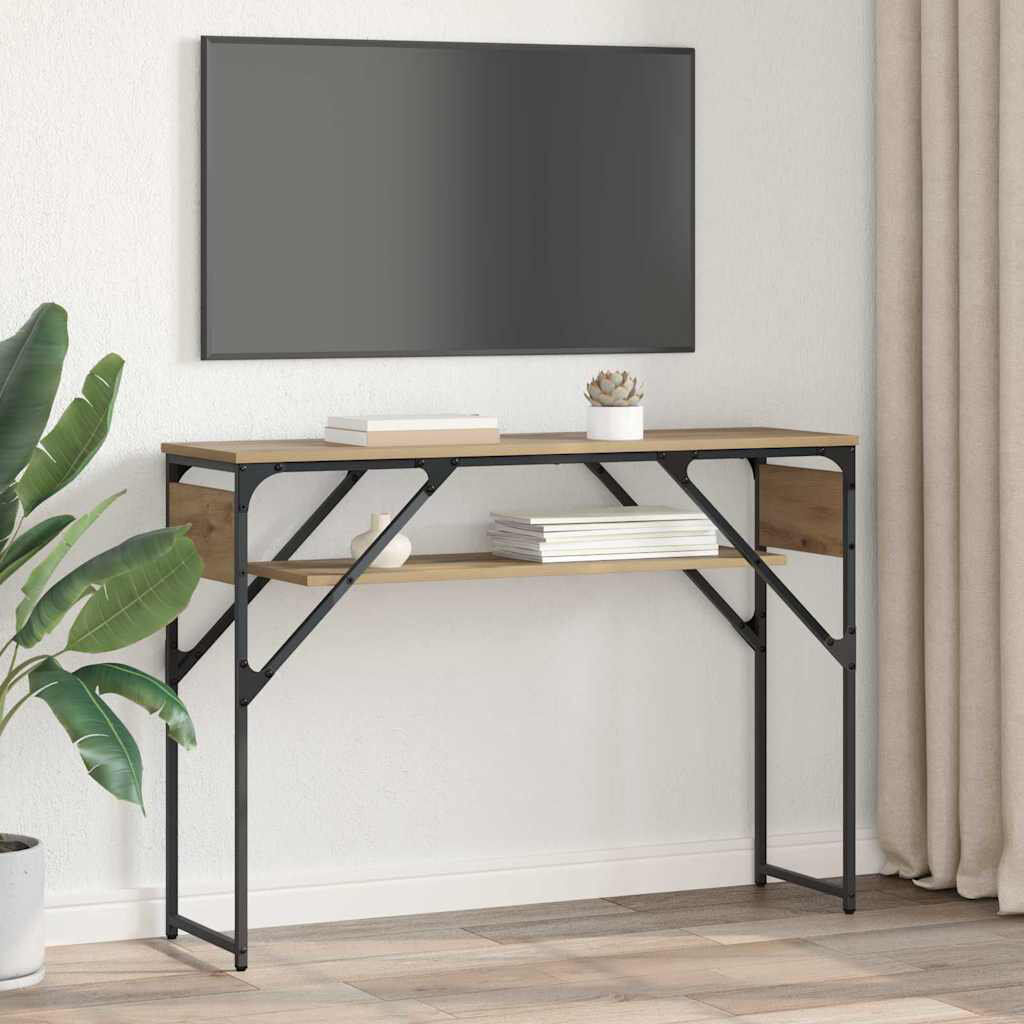 Trent Austin Design Console Table Artisan Oak 75cm H x 105cm W x 30cm D