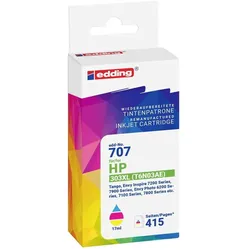 Edding, Druckerpatrone, EDD-707 color Druckerpatrone kompatibel zu HP 303XL (T6N03AE) (C, M, Y)