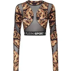 PLEIN SPORT Sporttop BAROQUE, Größe XS in Schwarz 0216