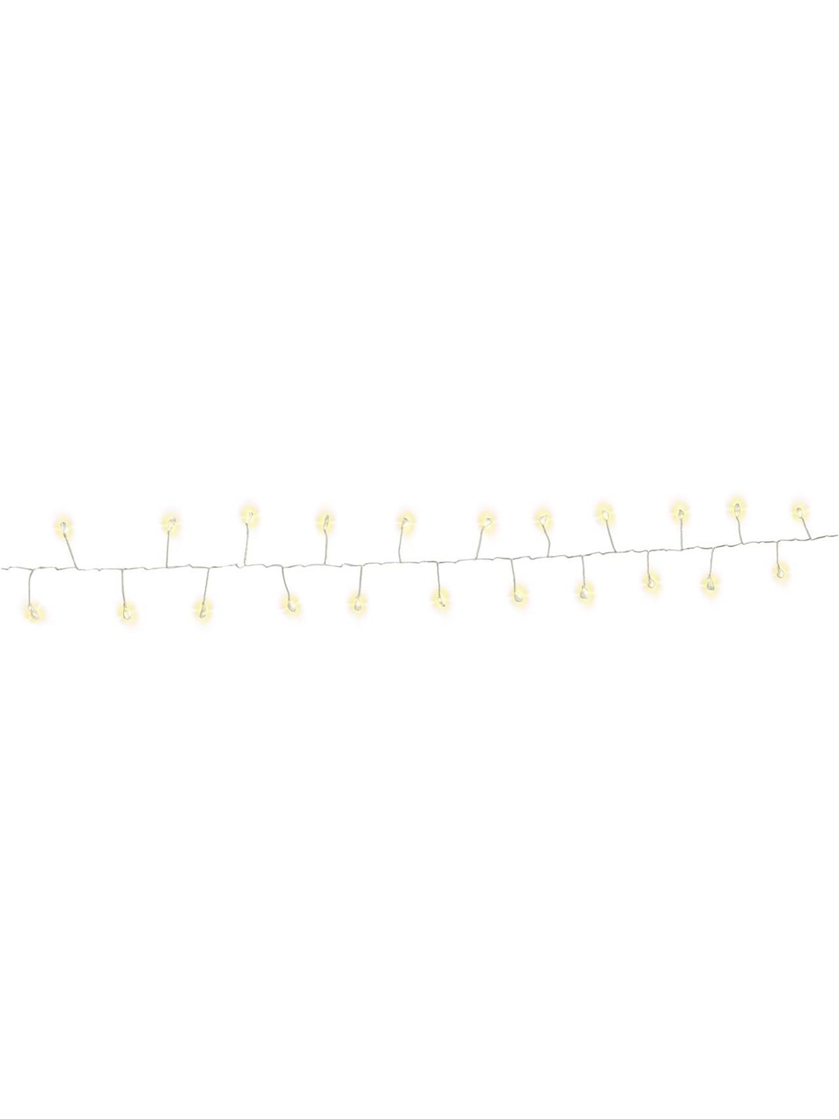 Goobay Silver Wire Cluster String Light with 50 LEDs