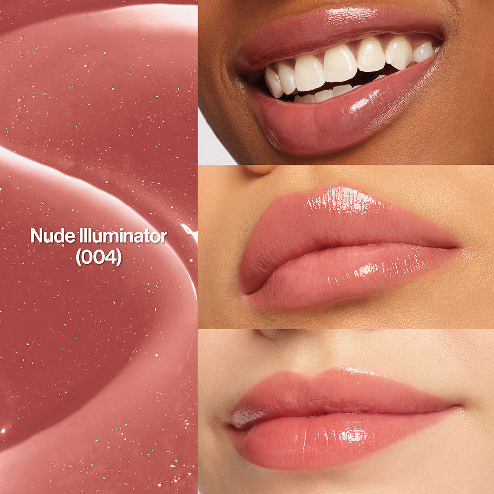 Revlon Mass Market Super Lustrous Glass Shine lipstick balm #004-Nude Illuminador