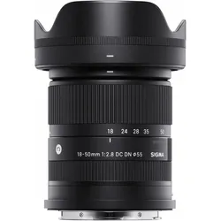 Sigma 18-50mm f/2.8 DC DN Sony E (Sony E, APS-C / DX), Objektiv, Schwarz
