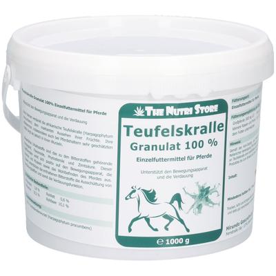 Teufelskralle 100% Granulat für Pferde 1000 g