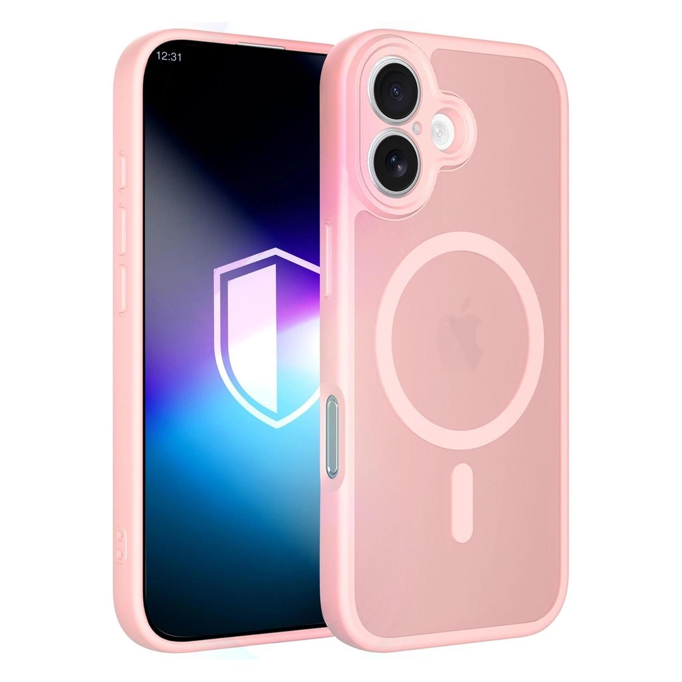 3MK Apple iPhone 16 - Misty MagCase Pink (Apple iPhone 16) (5903108760195)