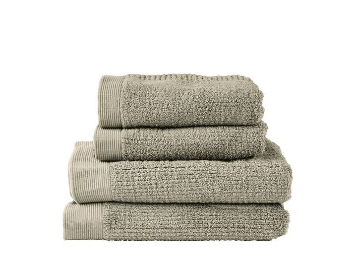 Ensemble de 4 serviettes en coton eucalyptus