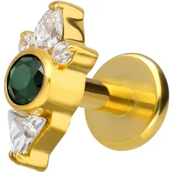 Titan Labret mit Innengewinde DESIGN
