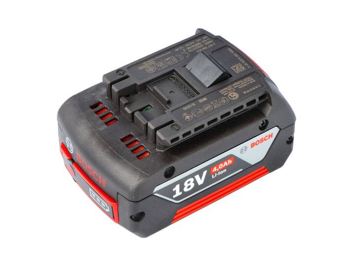 Bosch GSR 18 V-LI - Accu 2607336815 - 18V 4000mAh Li-ion - Zwart