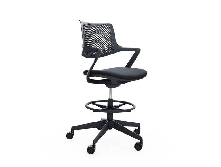 FLEX CHAIR C - Counterstuhl Schwarz
