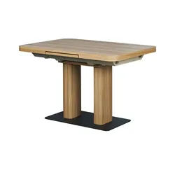 Esstisch ausziehbar  Tizian , holzfarben , Maße (cm): B: 80 H: 75,5