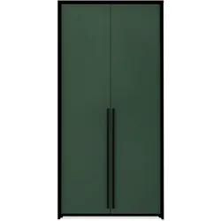 DREHTÜRENSCHRANK Giana mit 2 Türen, 105 cm, Flaschengrün